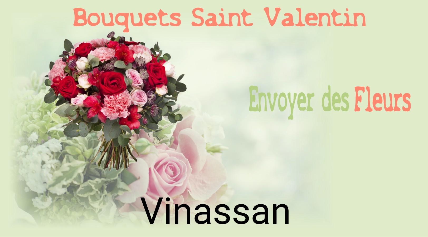 Roses de Saint-Valentin livrées à Vinassan